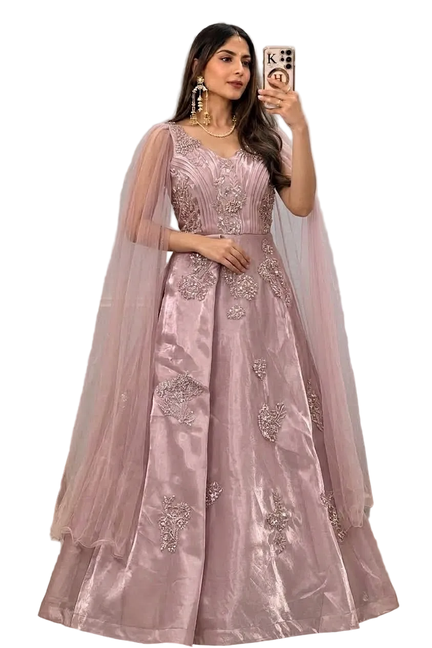 Silk Glam Long Gown