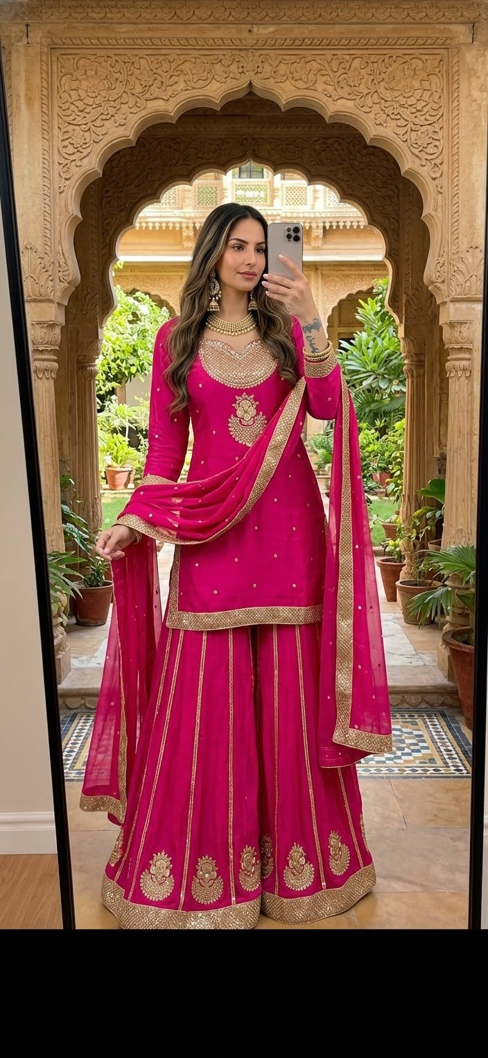 Indo-Western 4-Piece Set