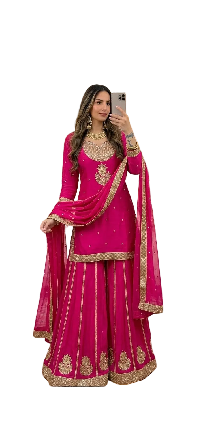 Indo-Western 4-Piece Set