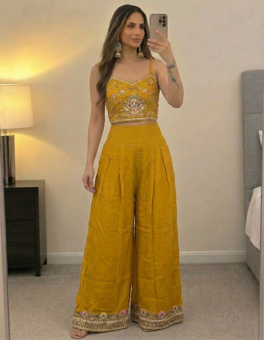 3 Piece Mustard Beauty