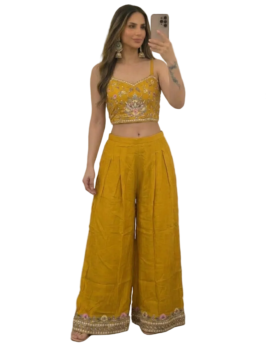 3 Piece Mustard Beauty