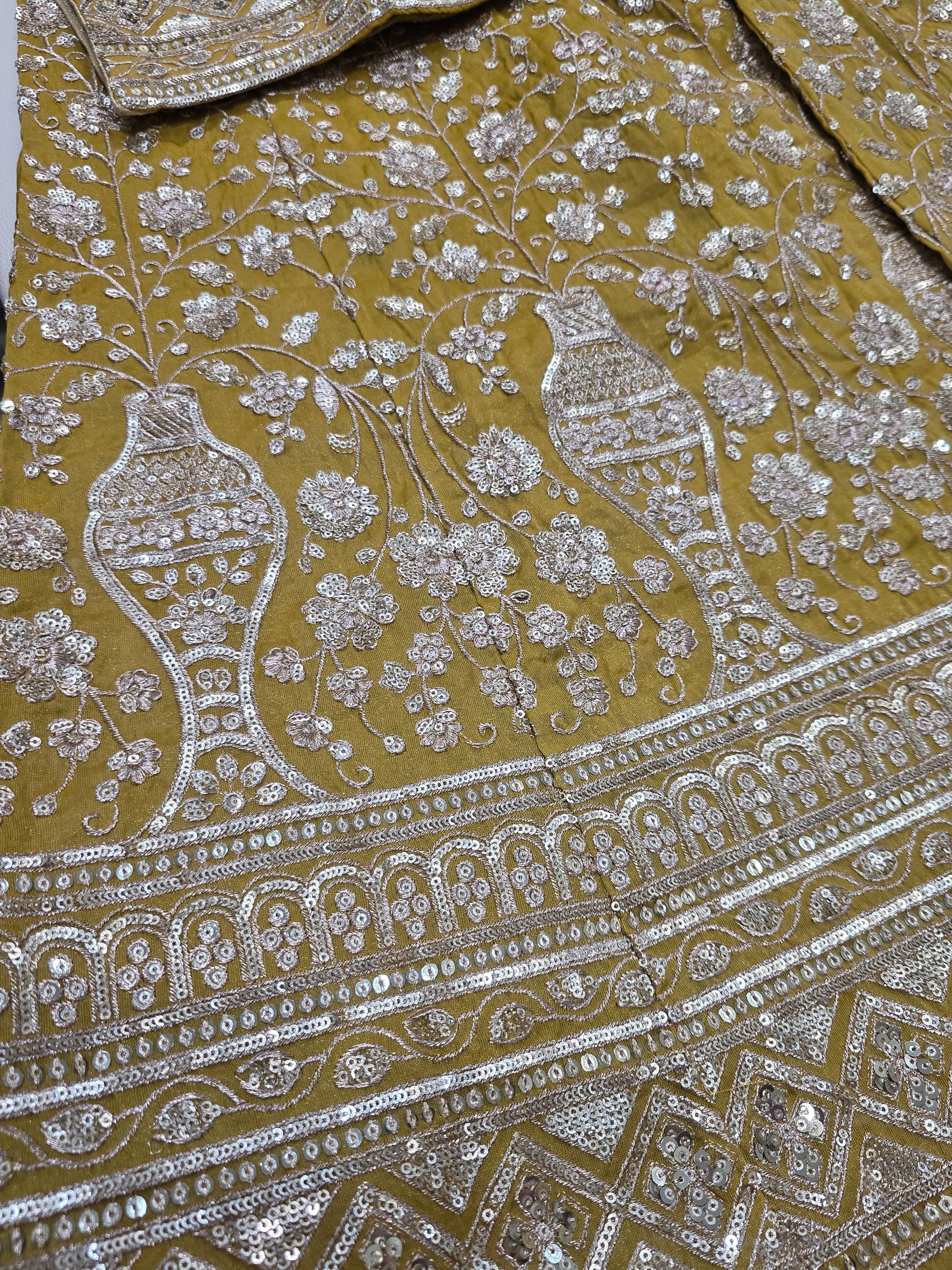 ShimmerSilk Glam Sharara