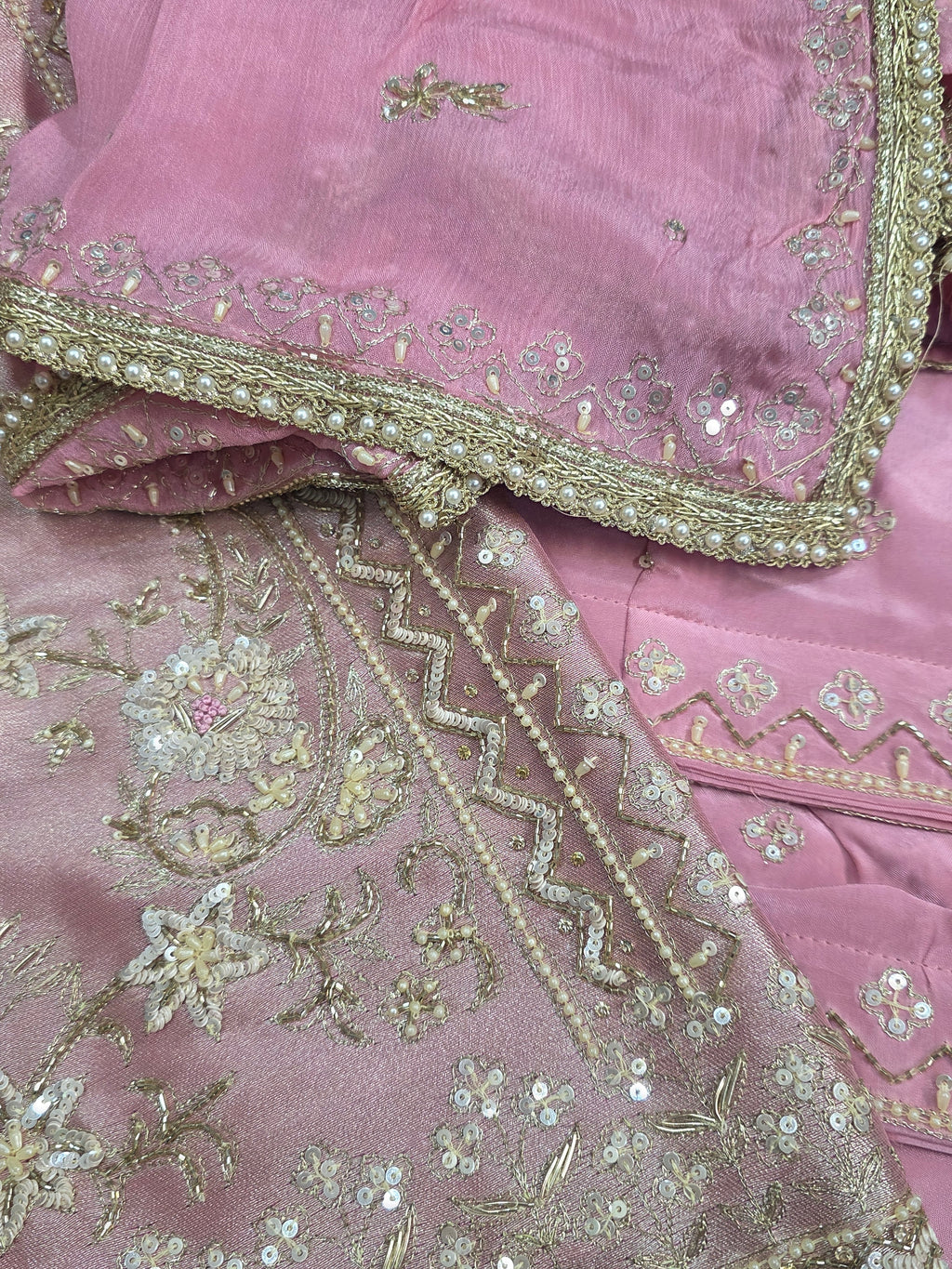Giraffe Silk Crepe Combination