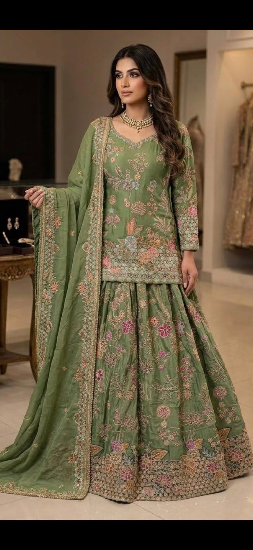 Pure Crepe Stunner Lehenga