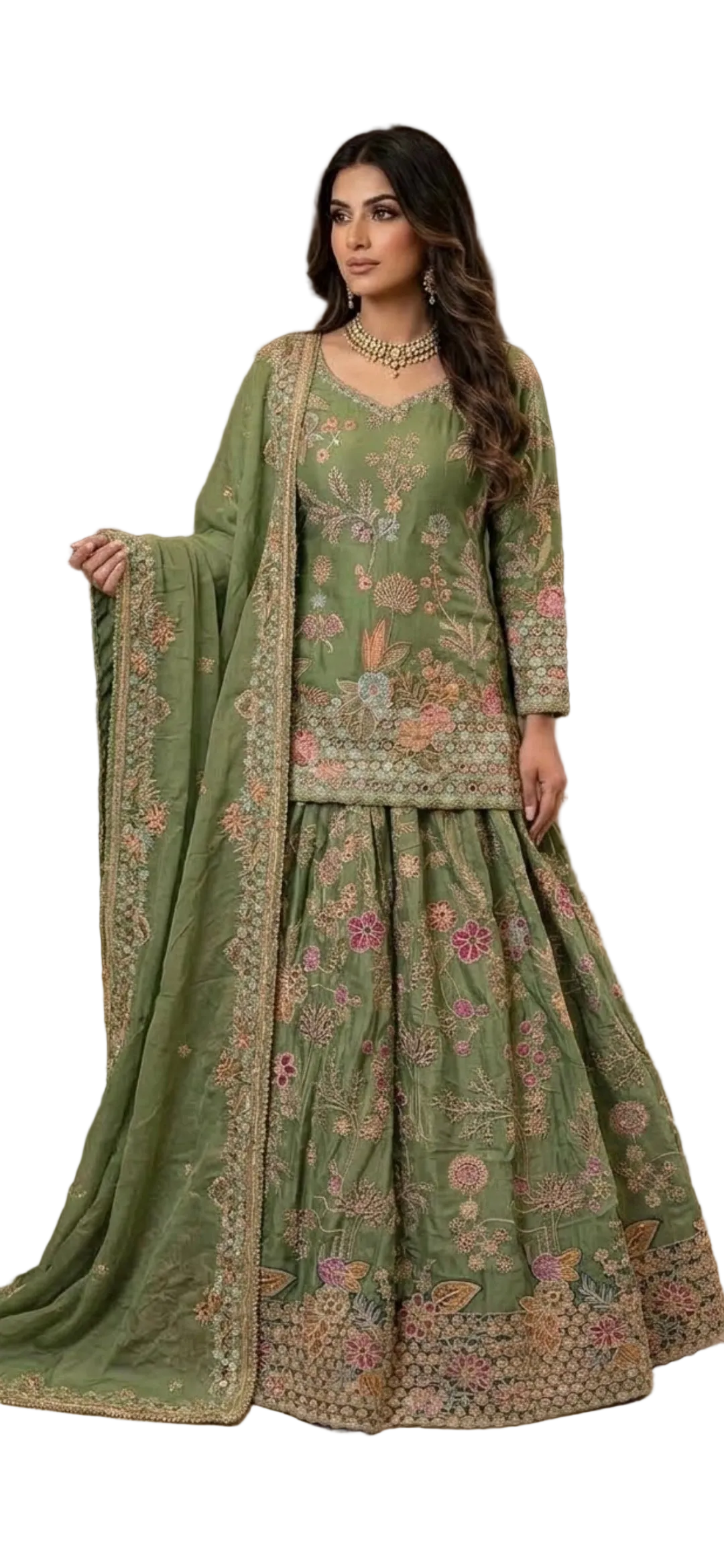 Pure Crepe Stunner Lehenga