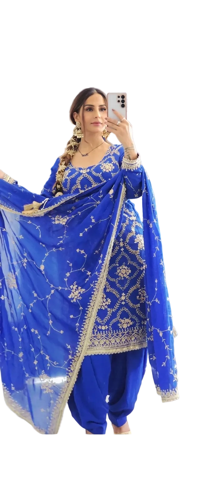 Elegant Dabka Work