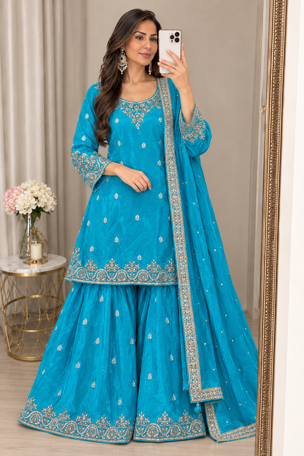 Handcrafted Sharara
