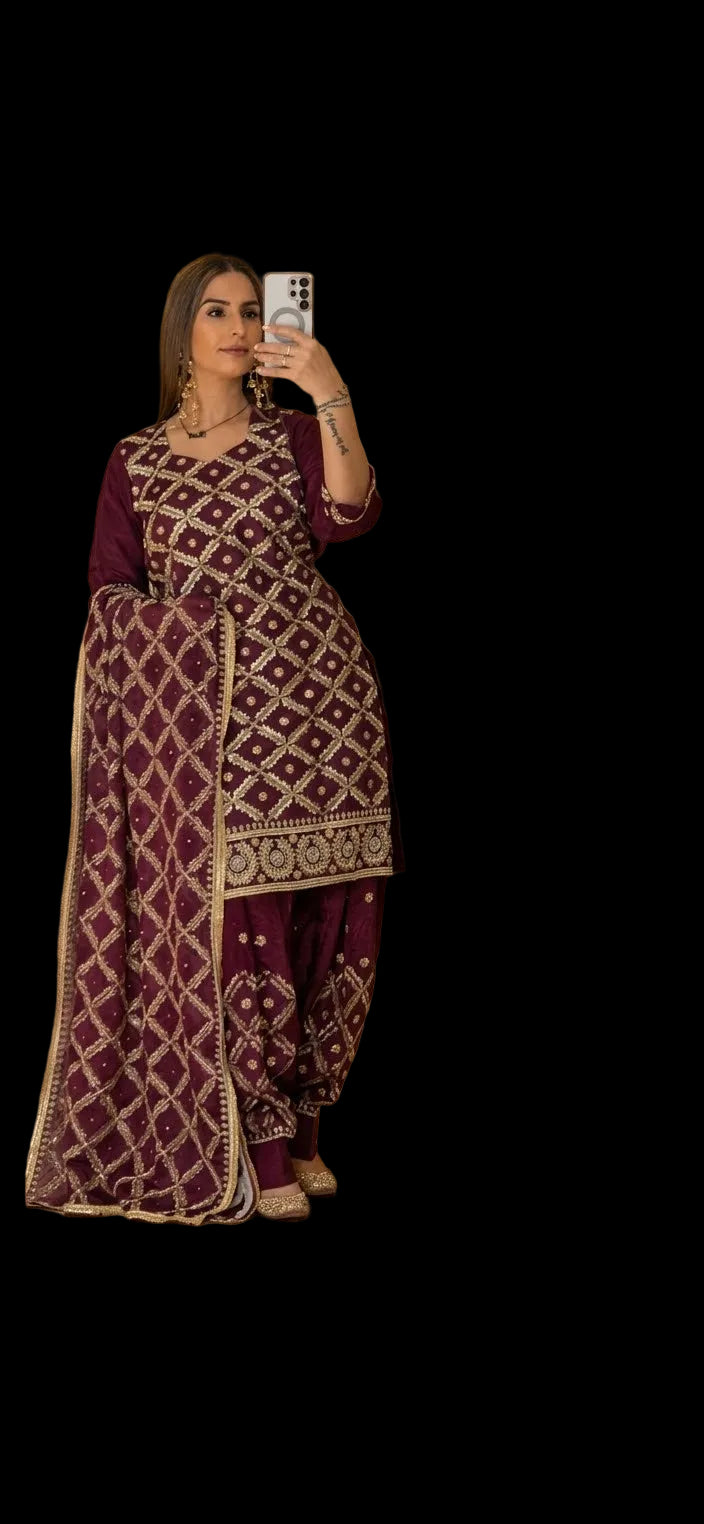 Heavy Handcrafted Party Wear