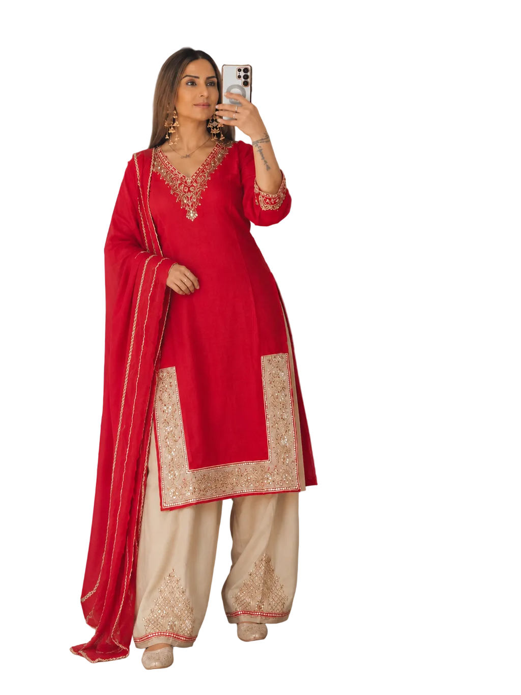 Beautiful Contrast Salwar Suit