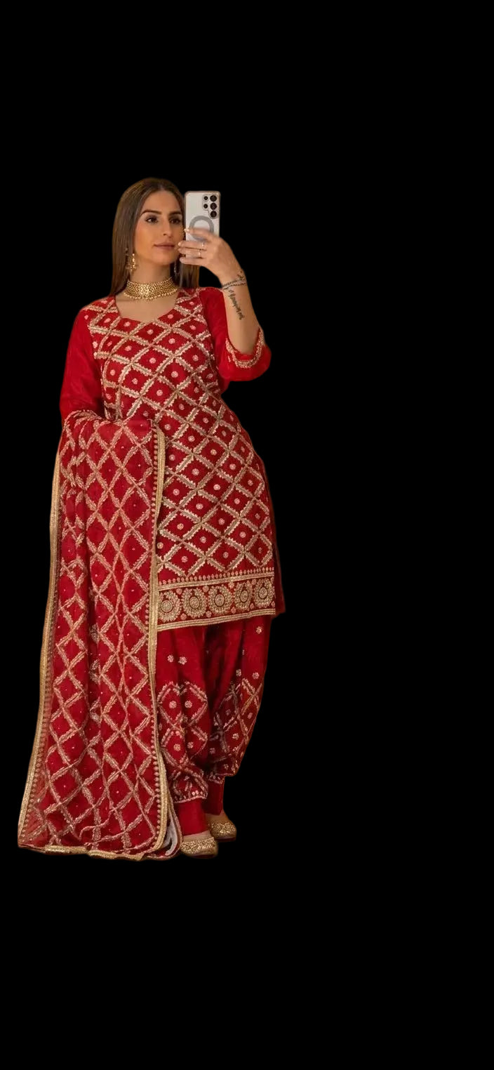 Heavy Handcrafted Party Wear