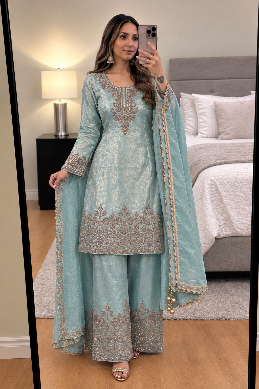 Desginer Silk Dress
