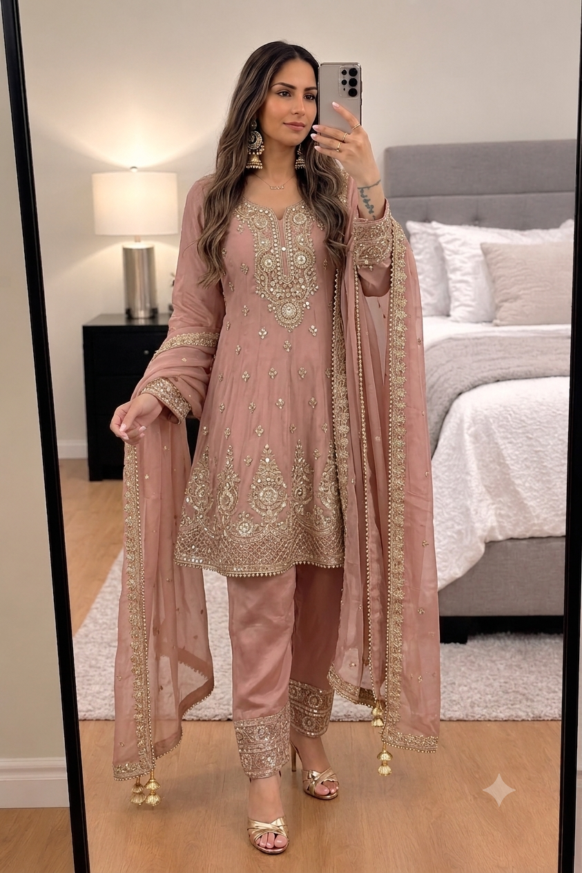 Stylish Frock~plazzo
