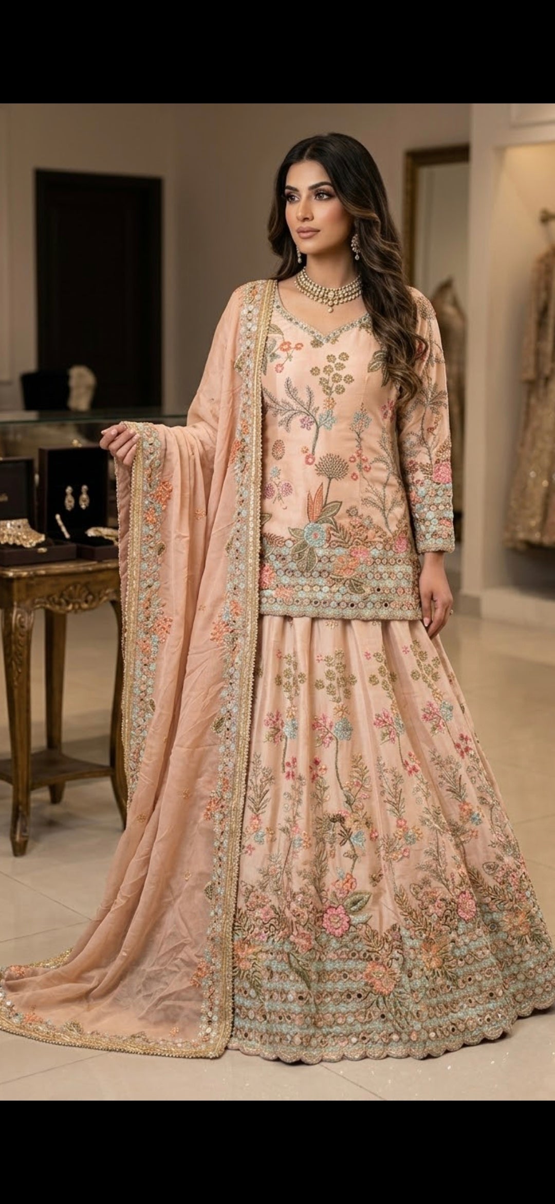Pure Crepe Stunner Lehenga
