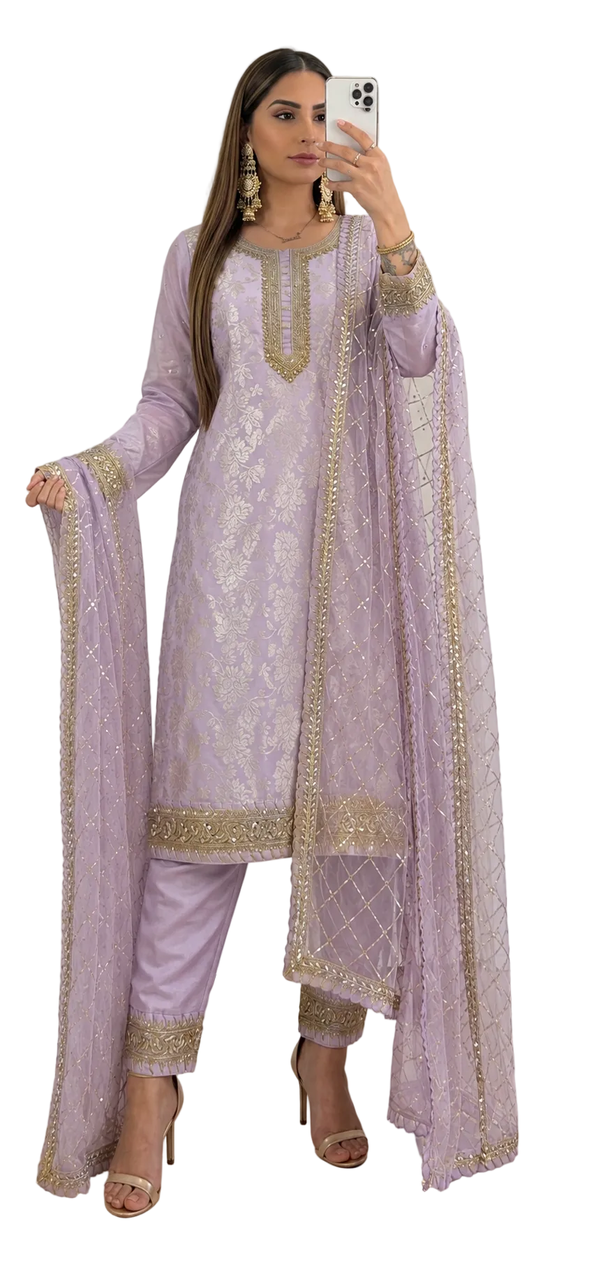 Banarasi plazzo Glam