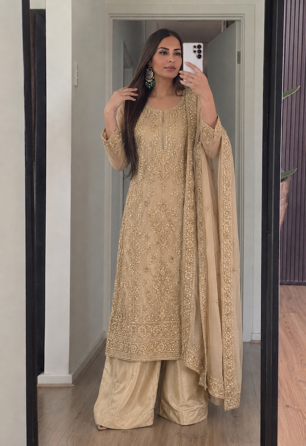 Zarkan Dabka Pakistani Glam